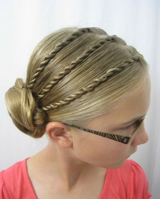 hairstyle girl chignon rating