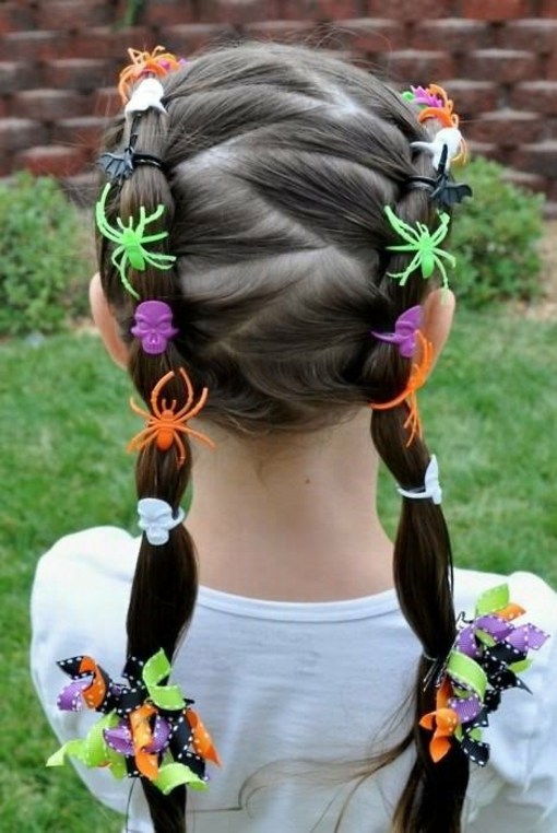 girl hairstyle interesting accessories