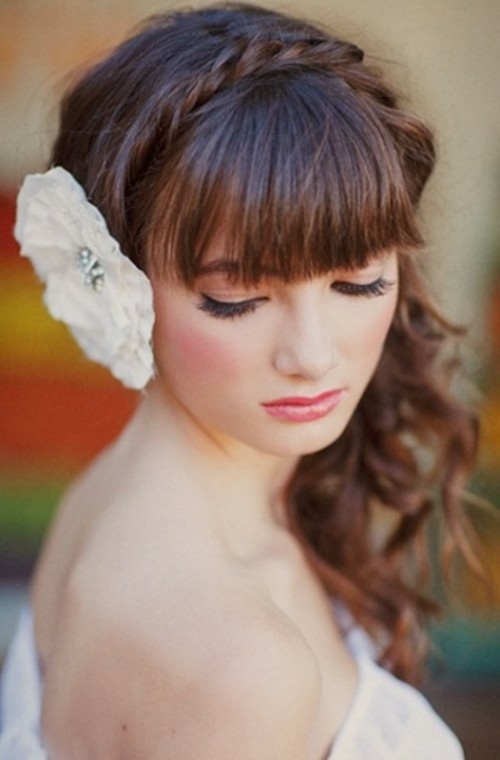 big flower headdress fringe