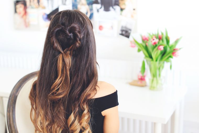 Valentine's day hairstyle fashion ideas