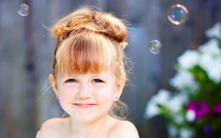 hairstyle little girl cut long hair