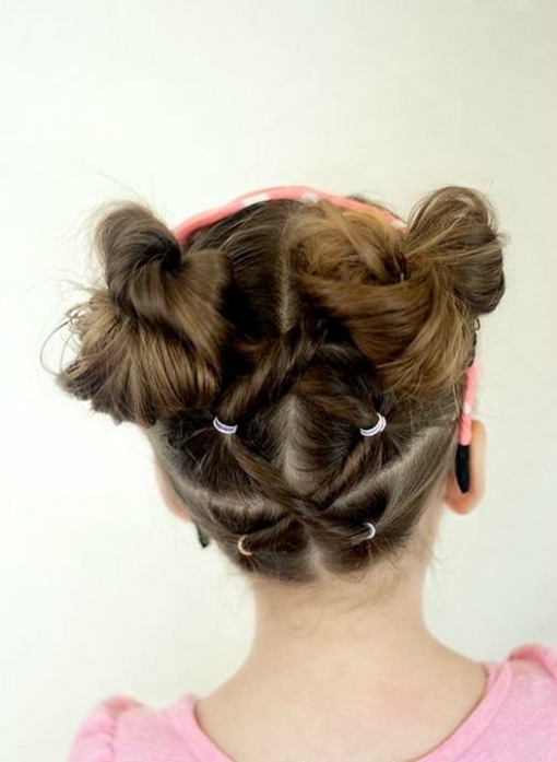 interesting little girl hairstyle