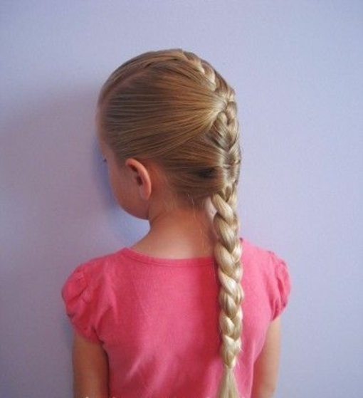 hairstyle little girl braid