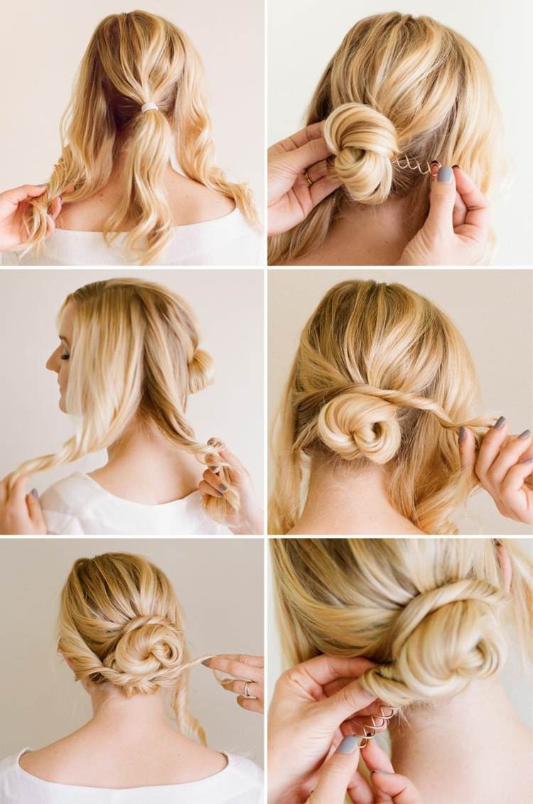 quick and easy hairstyle for long hair