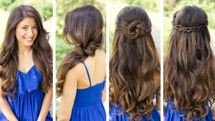 simple and fast hairstyle