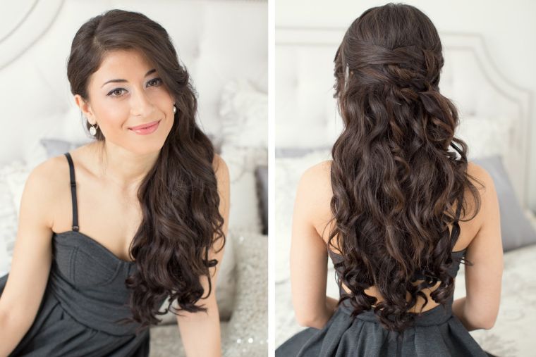 long hair hairstyle soirees