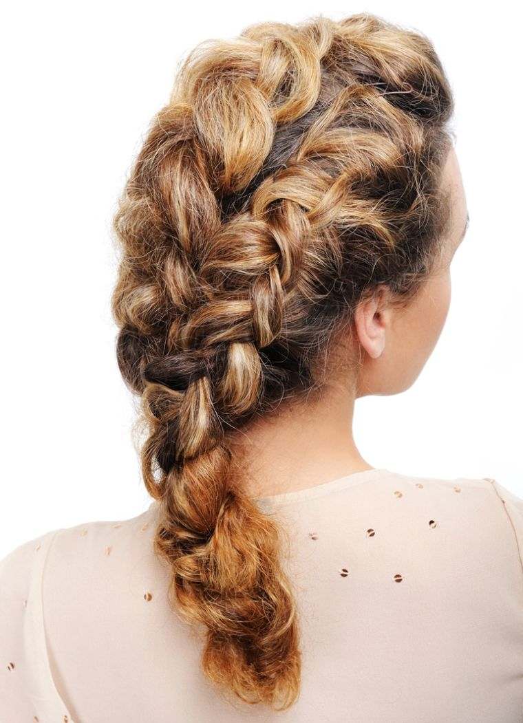 evening hairstyle hair curls