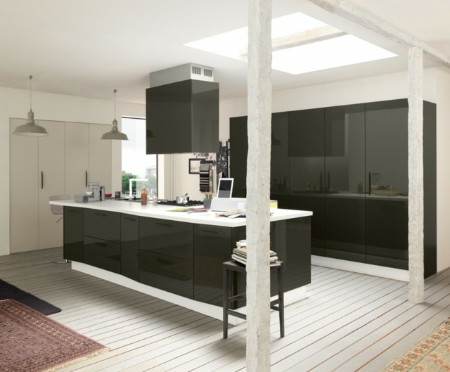 kitchen colombinicasa black white