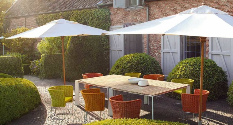 how to arrange your garden table