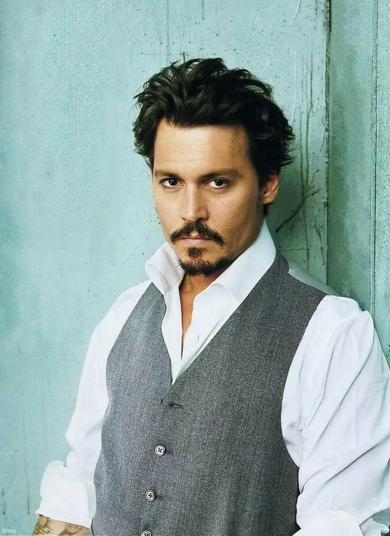 how to choose-the-cup-of-hair man johnny-depp-cutter-idee-trend