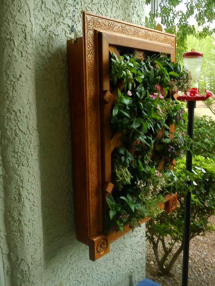 how to create a hanging garden