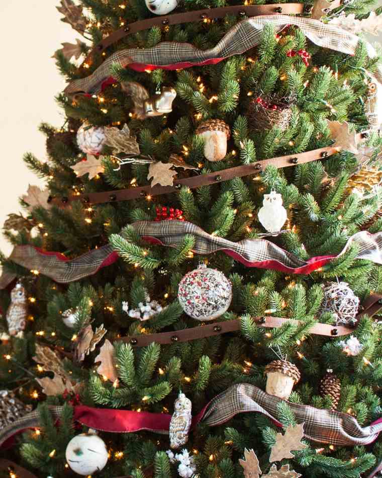 christmas tree deco ribbons