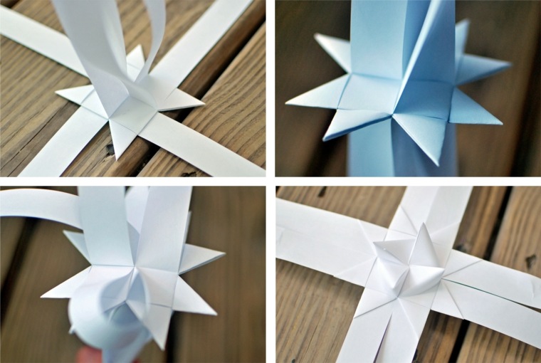 christmas deco tutorial stars paper