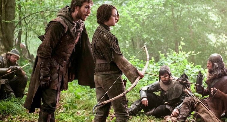 game of longbow thrones arya stark bow to shoot