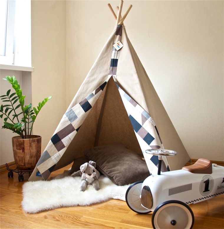 how to make tipi room child boy