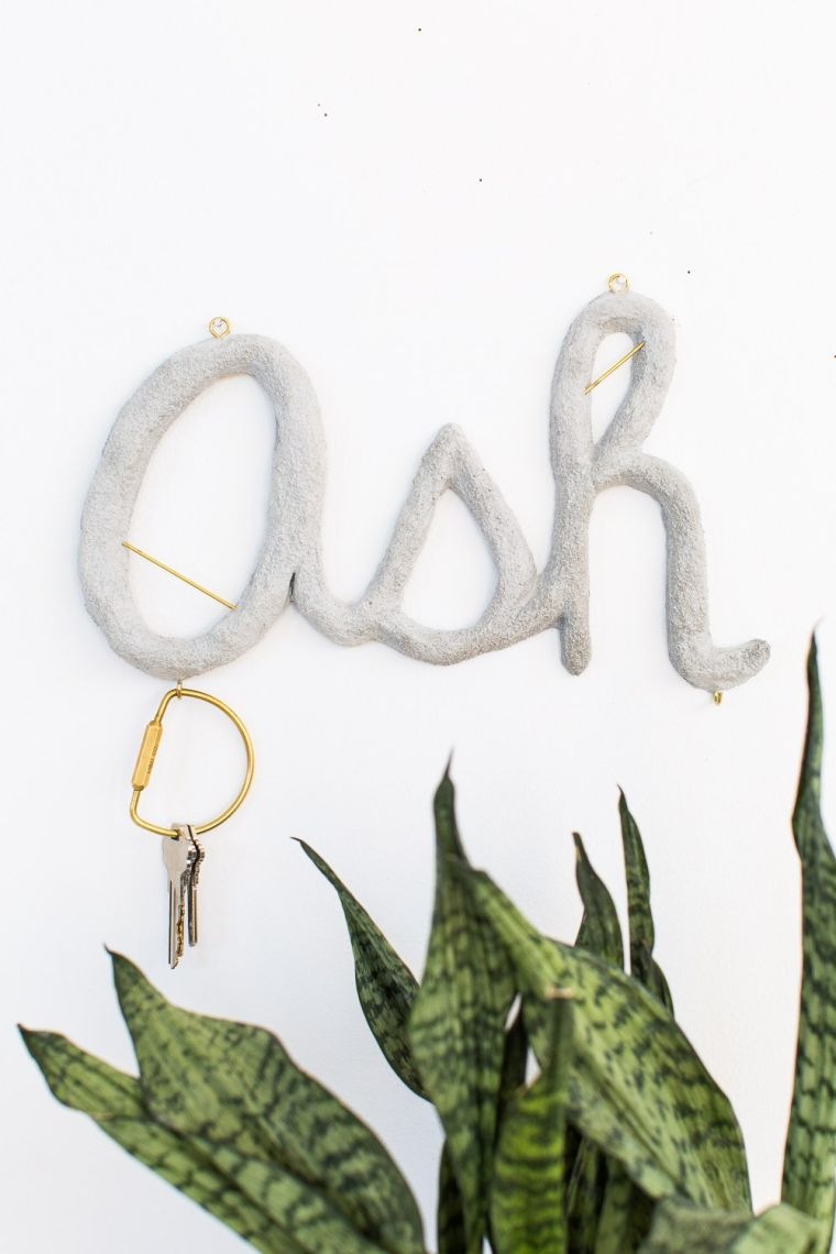 how-to-a-keychain-wall-deco-letters