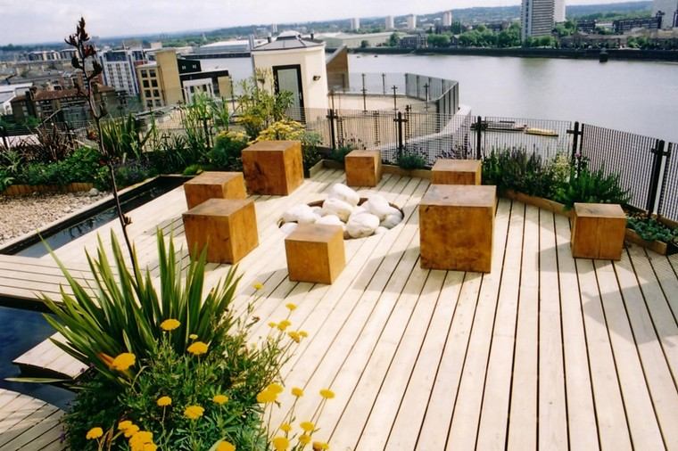 terrace coating natural wood outdoor furniture idea trend coating wood floor