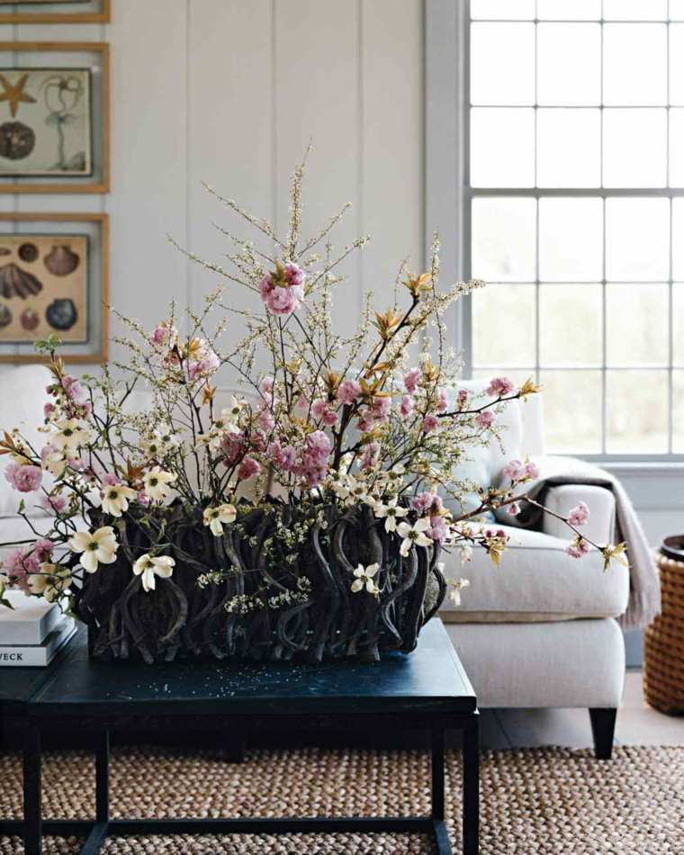 flower arrangements living room deco idea flowers