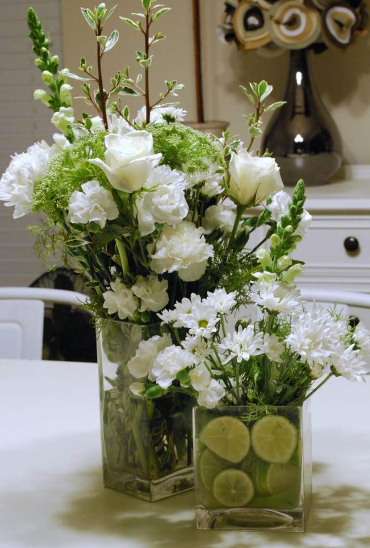 frukt blomster komposisjon ideen