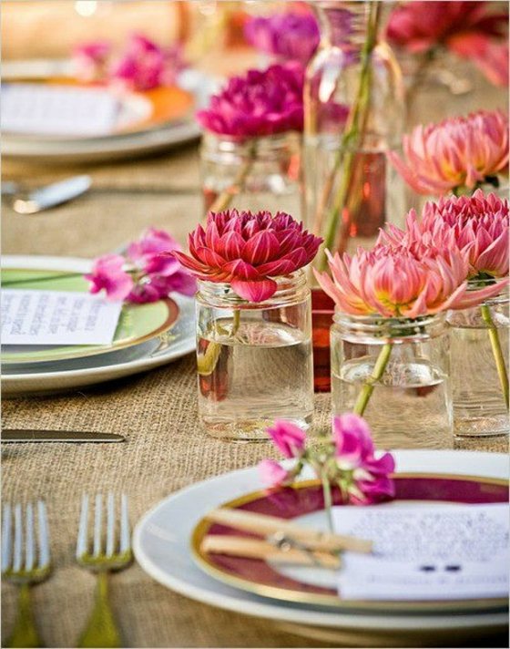 flower arrangements table spring