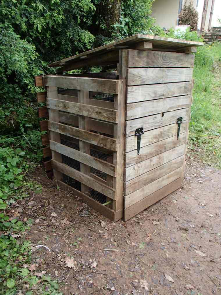 Composter pallets wooden idea manufacture