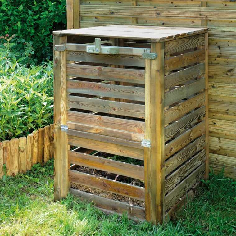 to make a wood composter