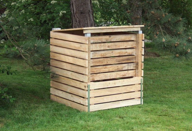 how to make wood composter