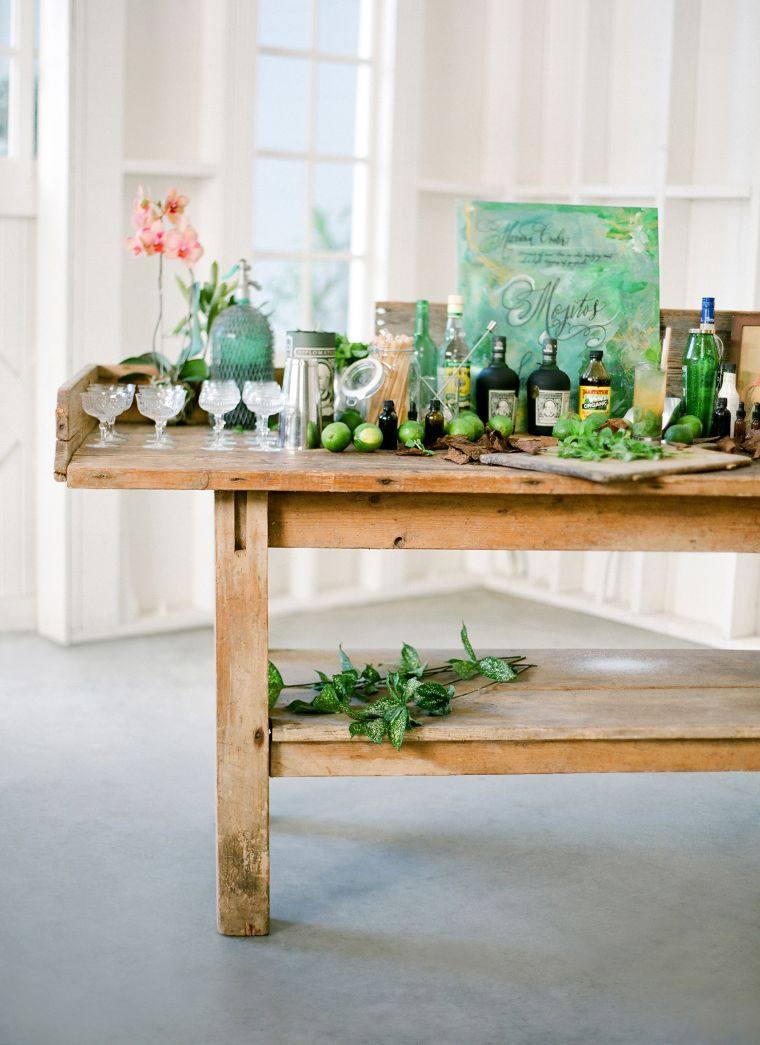 bar counter, wooden-decoration-living inspiration