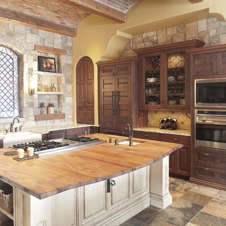 kitchen countertop wood island idea furniture wood