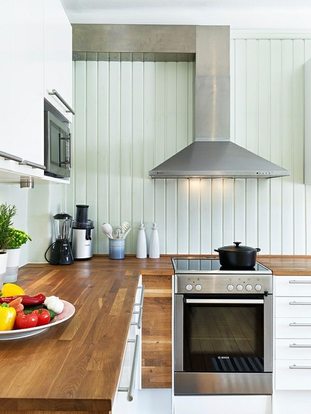 contemporary kitchen counter