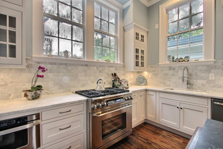 white design kitchen counter