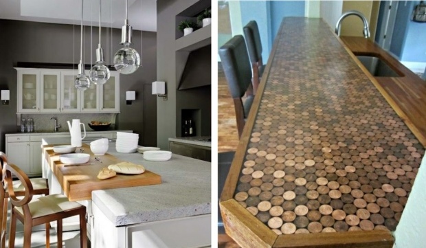 interesting kitchen counters