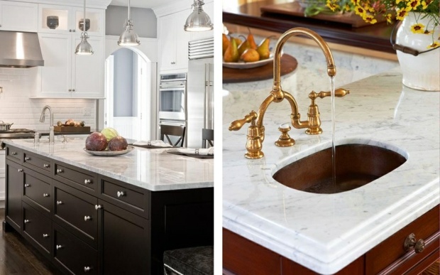 built-in washbasin countertops