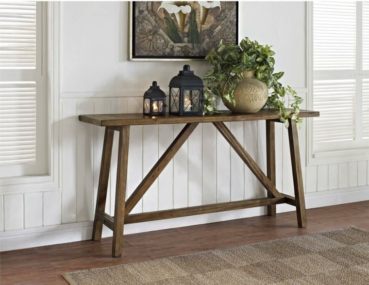 console furniture entree countryside chic