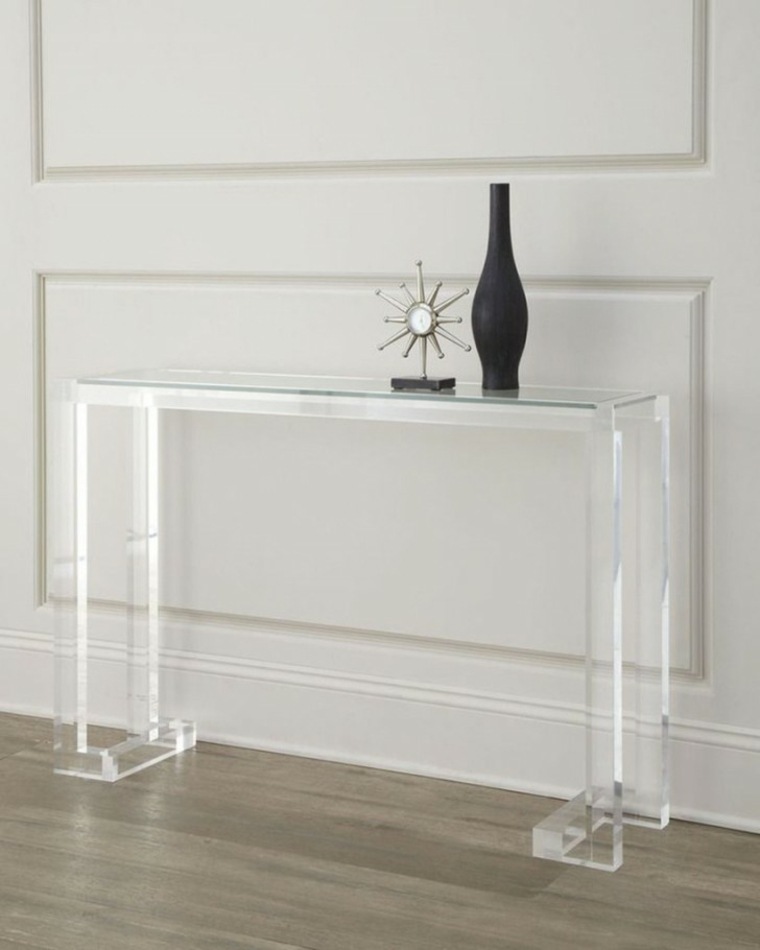 glass console home decoration image