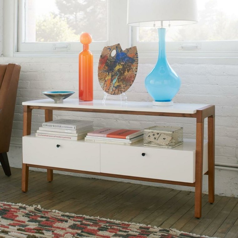 modern wooden design console