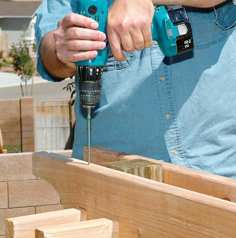 build-a-wood pergola-how-to-the-arbor garden-outside