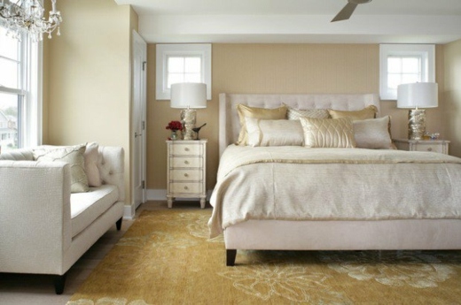 adult bedroom color golden accessories