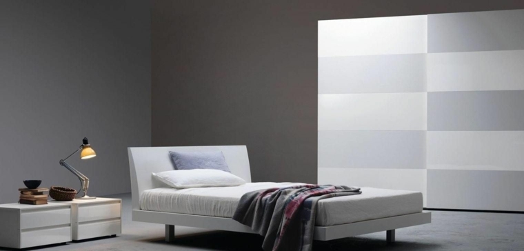 color gray adult bedroom painting