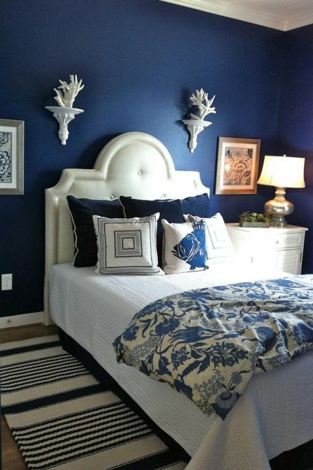 painting color of bedroom-adult-blue-cobalt