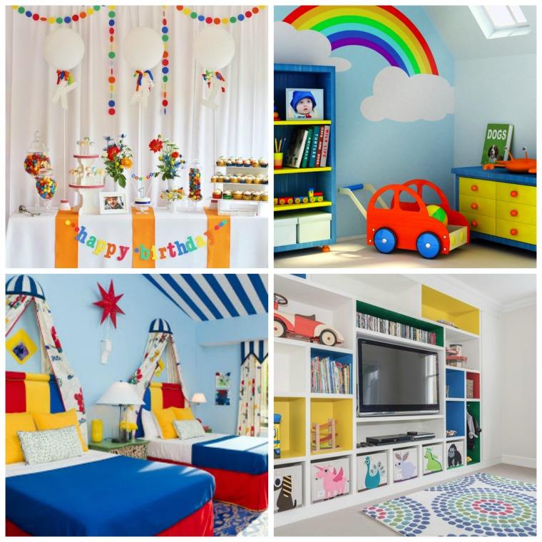 primary color design interior child room nice