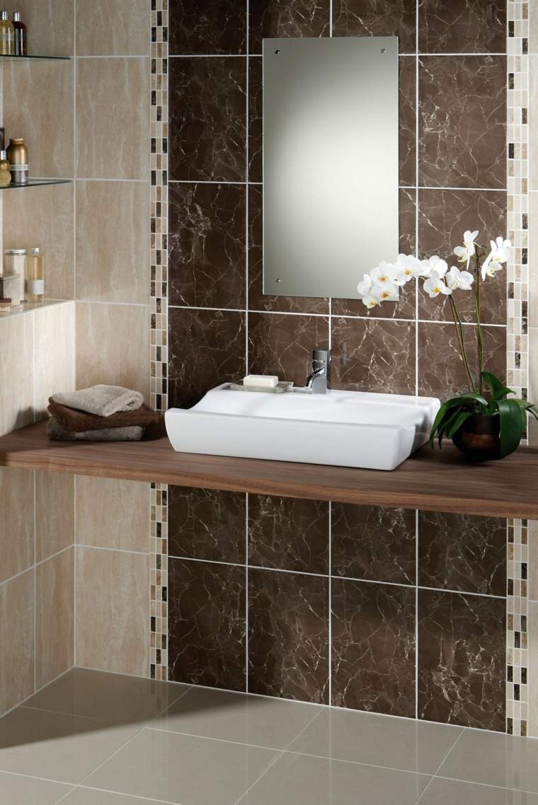 color shades bathroom brown