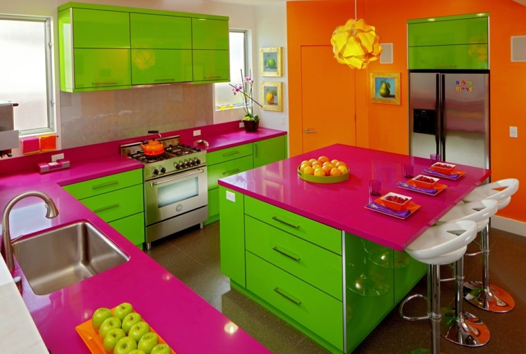 bright colors at the heart of design