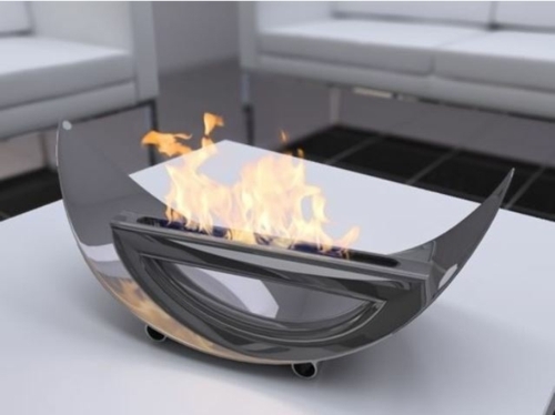 bowl bowl fire foil leaf reflective shiny table