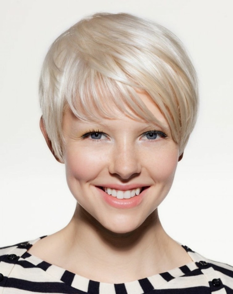 short cut 2016 trendy blonde hair