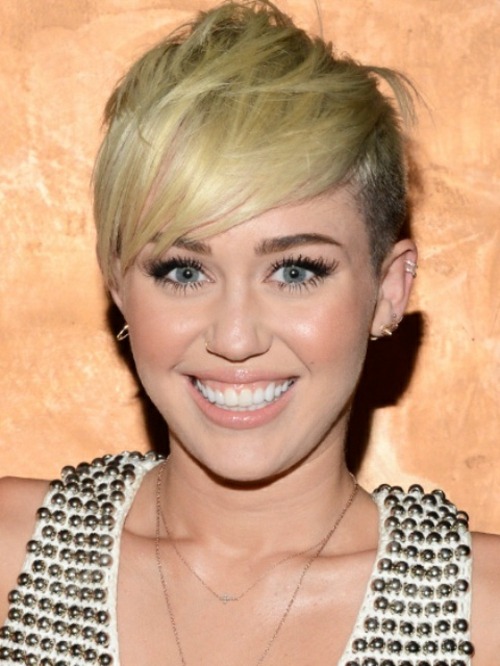 potongan rambut untuk wanita pendek Miley Cyrus