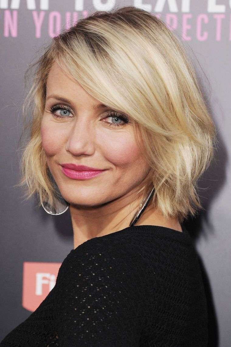 volume-hair-blond gradient square haircut