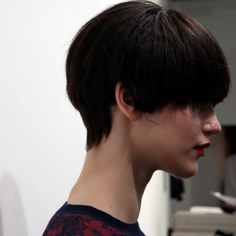 woman cut short trend fall winter 2016 hair