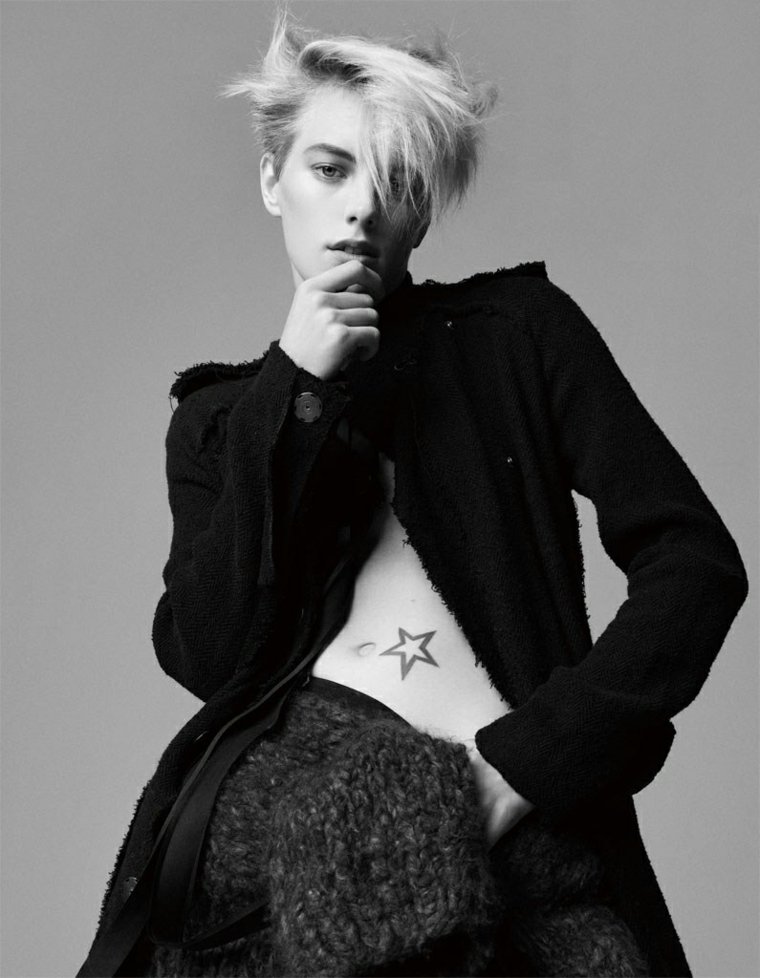 cut-trend-breaker androgynous woman-woman-look