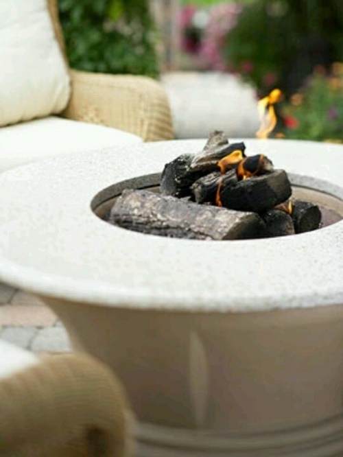 cup basin bowl fire white edge edge embers coal armchair